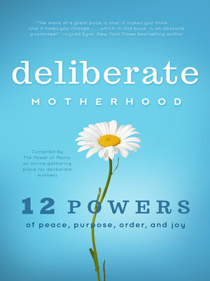 cover image of Deliberate Motherhood